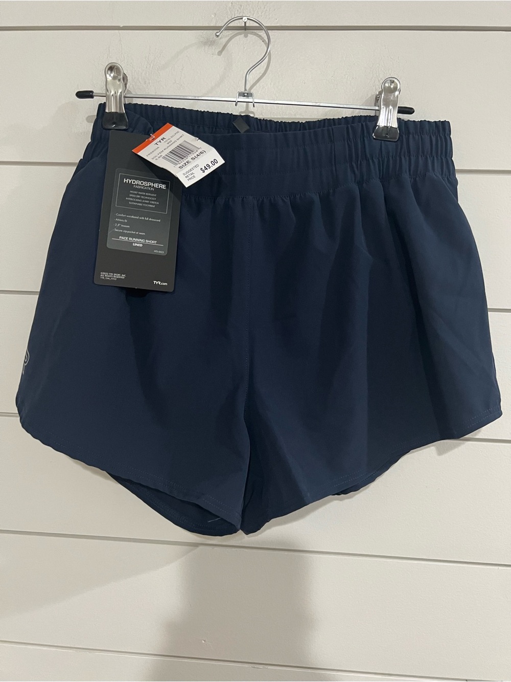 TYR Women’s Navy Athletic Running Shorts